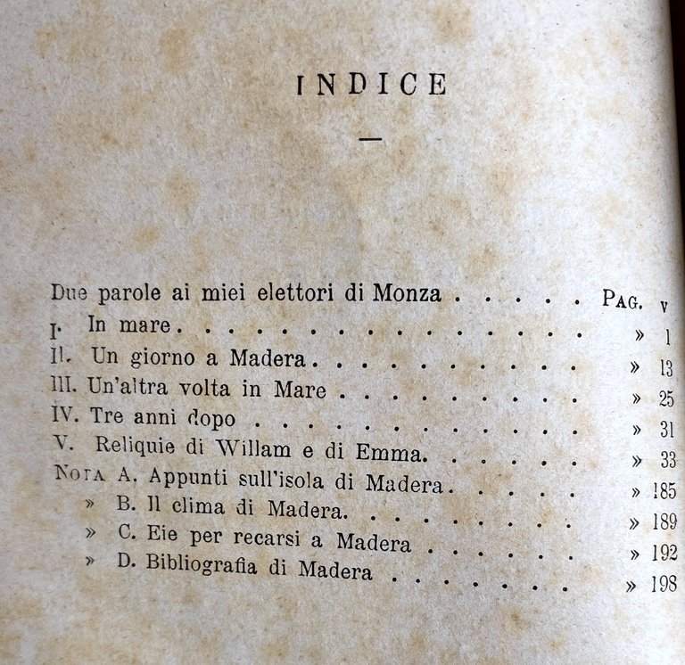 UN GIORNO A MADERA. UNA PAGINA DELL'IGIENE D'AMORE