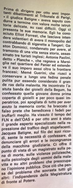 UN GIUDICE SI CONFESSA