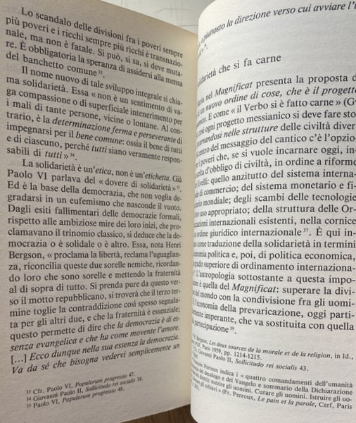 UN MAGNIFICAT PER IL TERZO MILLENNIO. DIMENSIONE ANTROPOLOGICA DEL CANTICO