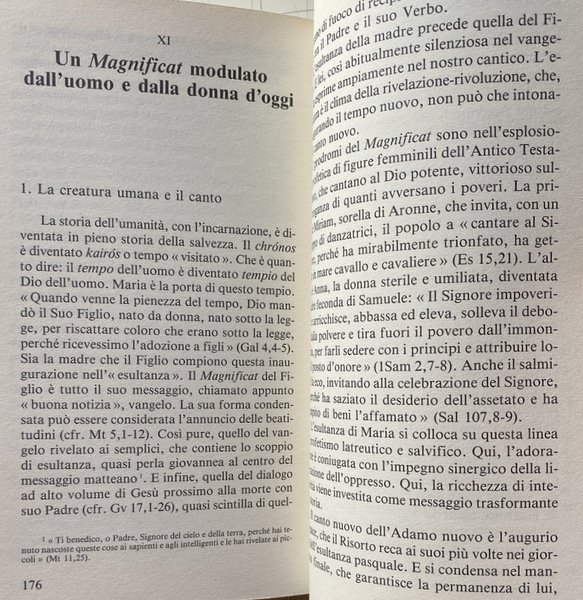 UN MAGNIFICAT PER IL TERZO MILLENNIO. DIMENSIONE ANTROPOLOGICA DEL CANTICO