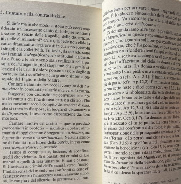 UN MAGNIFICAT PER IL TERZO MILLENNIO. DIMENSIONE ANTROPOLOGICA DEL CANTICO