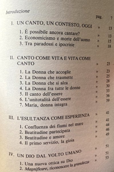 UN MAGNIFICAT PER IL TERZO MILLENNIO. DIMENSIONE ANTROPOLOGICA DEL CANTICO