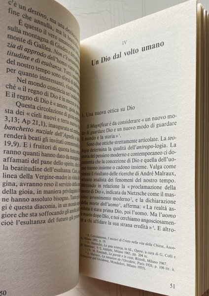 UN MAGNIFICAT PER IL TERZO MILLENNIO. DIMENSIONE ANTROPOLOGICA DEL CANTICO