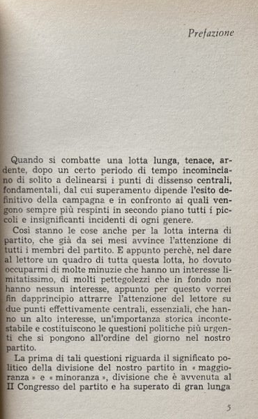 UN PASSO AVANTI E DUE INDIETRO (LA CRISI DEL NOSTRO …