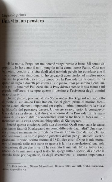 UN SENTIERO NEL BOSCO. GUIDA AL PENSIERO DI KIERKEGAARD