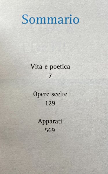 UNGARETTI VITA, POETICA, OPERE SCELTE