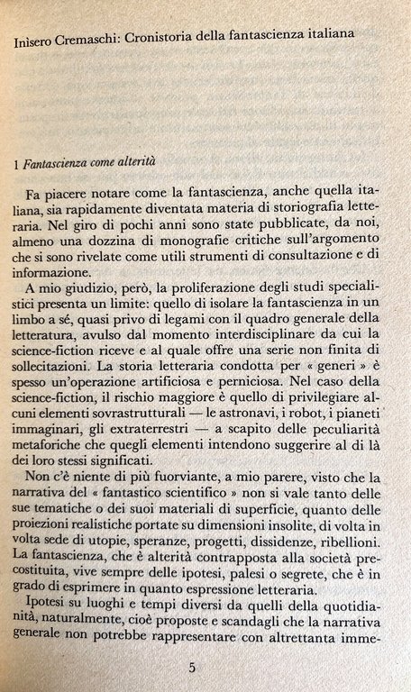 UNIVERSO E DINTORNI: 29 AUTORI ITALIANI DI FANTASCIENZA