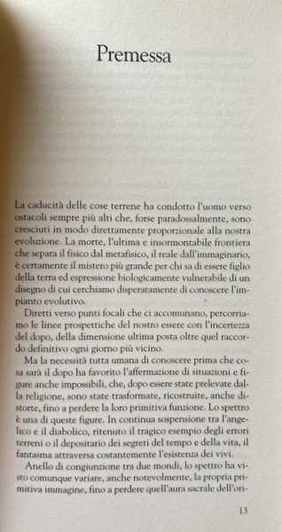 UOMINI E FANTASMI. GLI SPETTRI NELL'IMMAGINARIO, NELLA RELIGIONE, NEL FOLKLORE