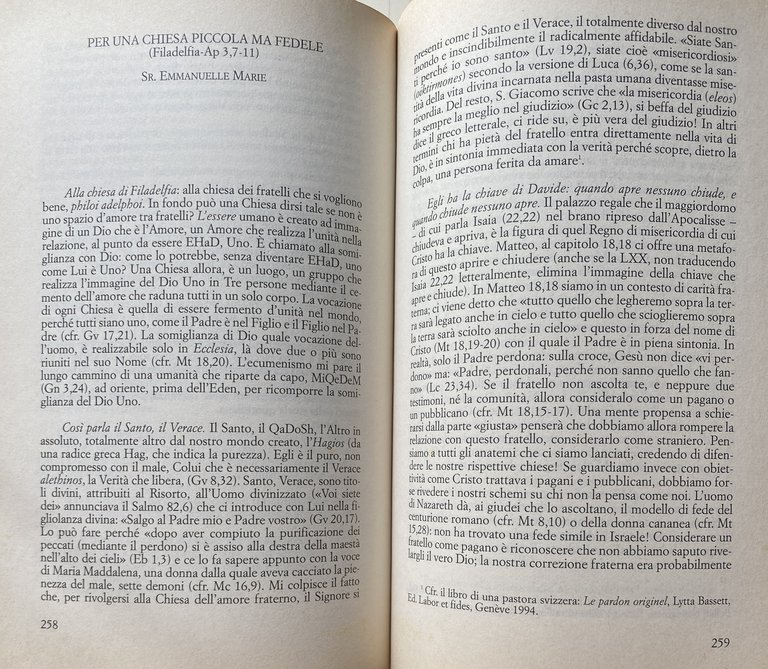URGENZE DELLA STORIA E PROFEZIA ECUMENICA. ATTI DELLA XXXIII SESSIONE …