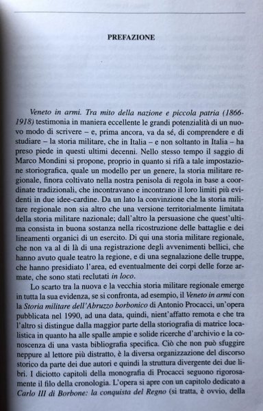 VENETO IN ARMI, TRA MITO DELLA NAZIONE E PICCOLA PATRIA. …