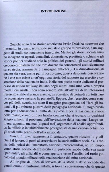 VENETO IN ARMI, TRA MITO DELLA NAZIONE E PICCOLA PATRIA. …