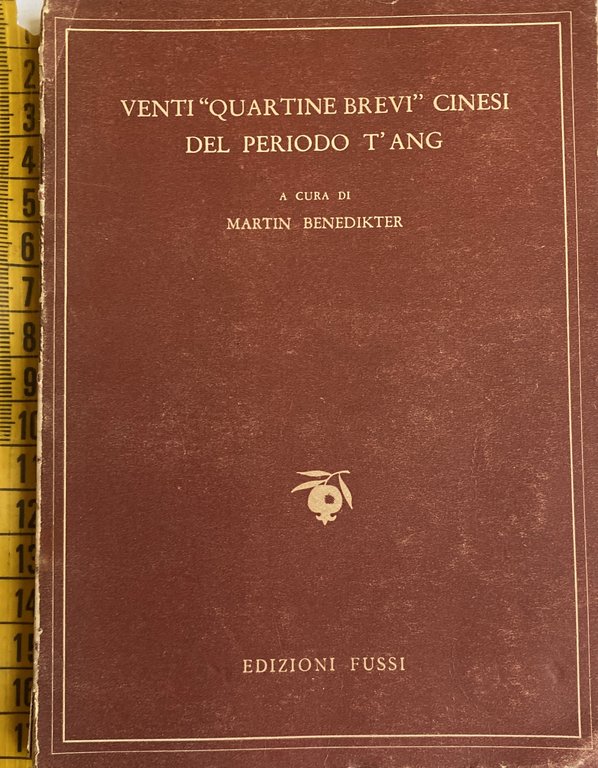 VENTI "QUARTINE BREVI" CINESI DEL PERIODO T'ANG. (TESTO ORIGINALE CINESE … | Immagine Gallery 16