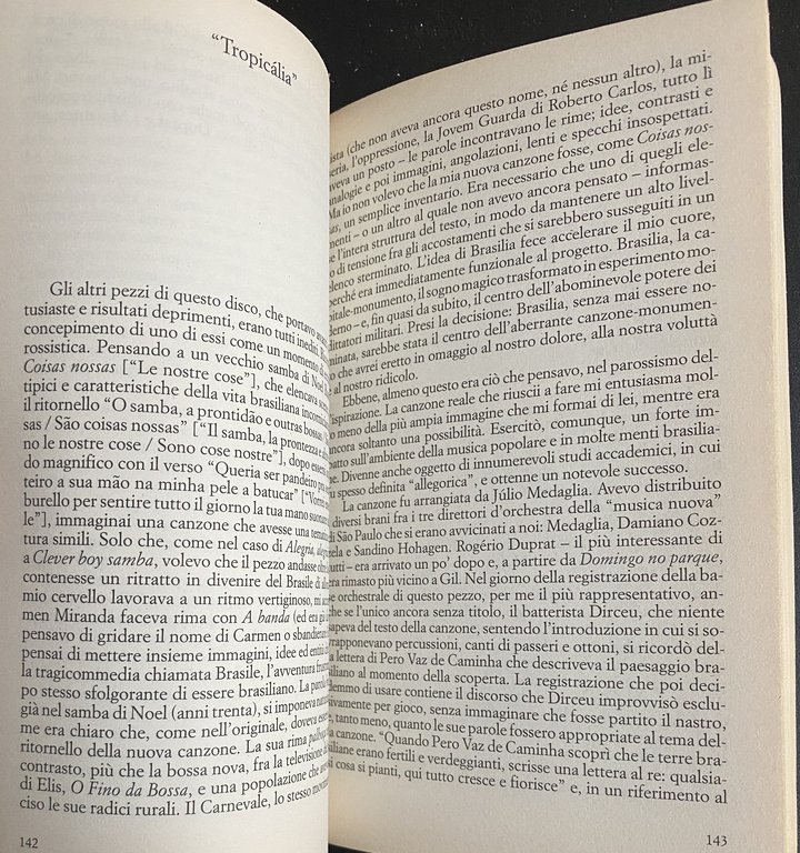 VERITÀ TROPICALE. MUSICA E RIVOLUZIONE NEL MIO BRASILE