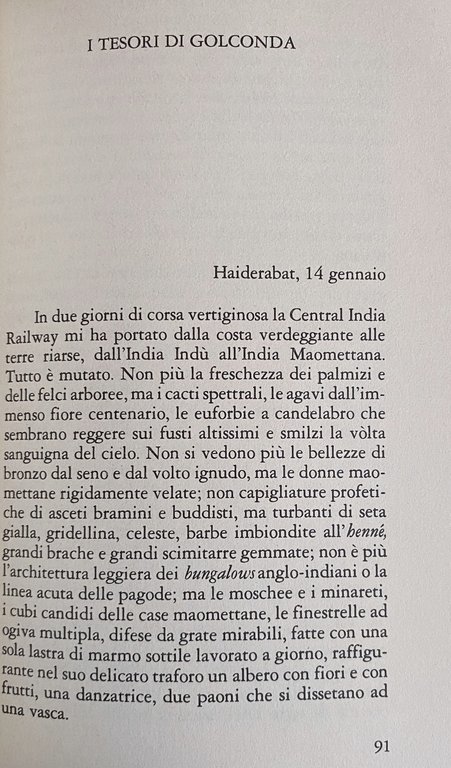 VERSO LA CUNA DEL MONDO: LETTERE DALL'INDIA (1912-1913)