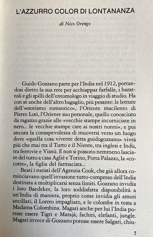 VERSO LA CUNA DEL MONDO: LETTERE DALL'INDIA (1912-1913)