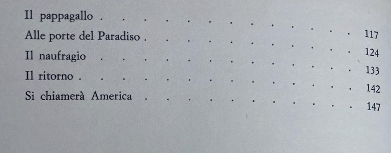 VERSO UN NUOVO MONDO