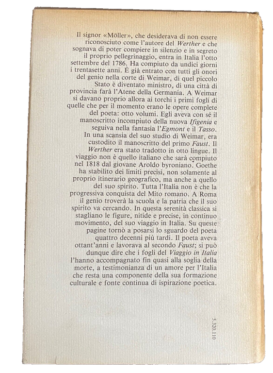 VIAGGIO IN ITALIA 1786-1788