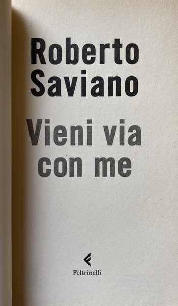 VIENI VIA CON ME
