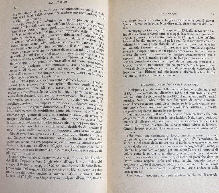 VINCENT VAN GOGH: LETTERE A THEO. A CURA DI MASSIMO …