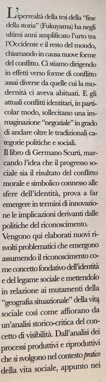 VISIBILITÀ E RICONOSCIMENTO. IPOTESI PER UNA TEORIA SOCIALE DEI MEDIA