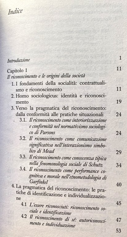 VISIBILITÀ E RICONOSCIMENTO. IPOTESI PER UNA TEORIA SOCIALE DEI MEDIA