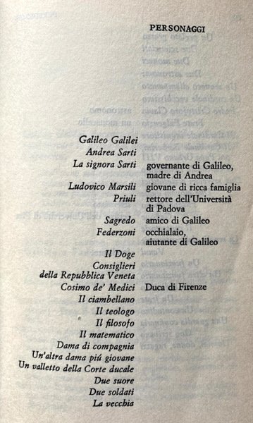 VITA DI GALILEO