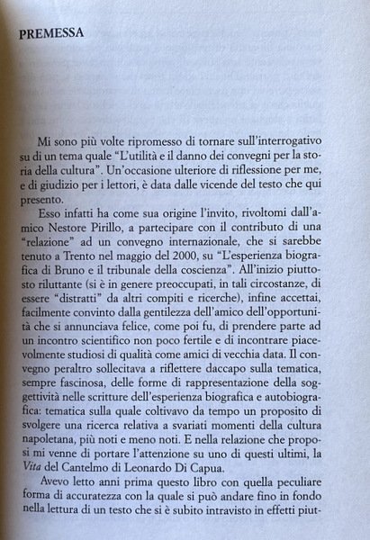 VITE E SCRITTI DI CAPITANI ATTORNO ALLA VITA DI D. …