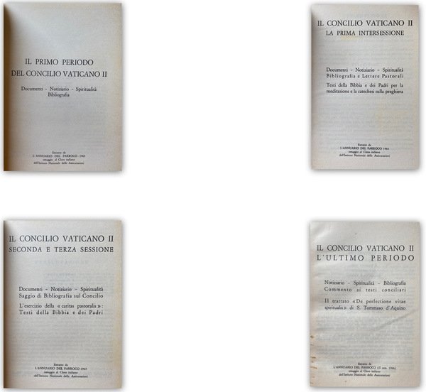 VOLUME 1: IL PRIMO PERIODO DEL CONCILIO VATICANO II; (DOCUMENTI, …