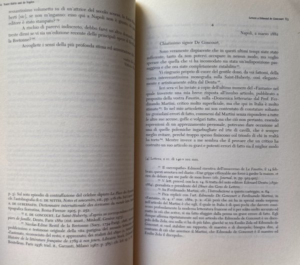 VOTRE FIDÈLE AMI DE NAPLES: LETTERE A EDMOND DE GONCOURT …