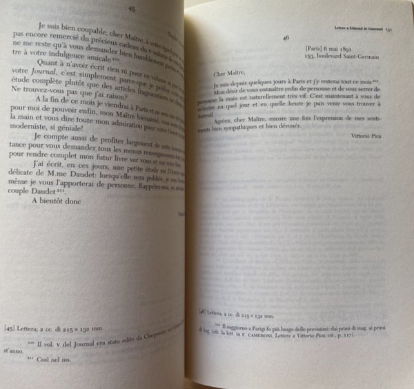 VOTRE FIDÈLE AMI DE NAPLES: LETTERE A EDMOND DE GONCOURT …