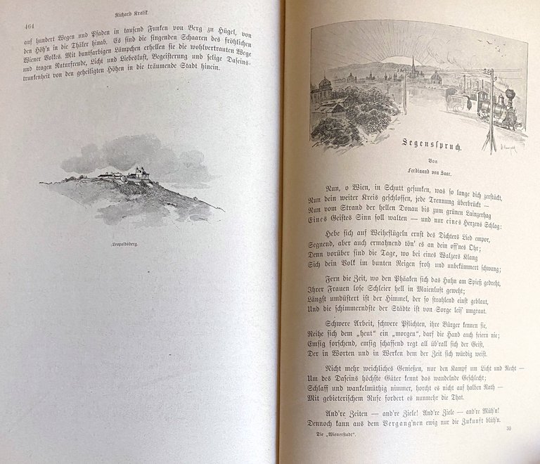 WIENERSTADT LEBENSBILDER AUS DER GEGENWART GESCHILDERT VON WIENER SCHRIFTSTELLERN | Immagine Gallery 21