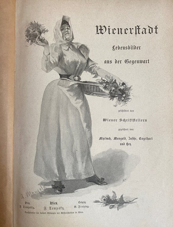 WIENERSTADT LEBENSBILDER AUS DER GEGENWART GESCHILDERT VON WIENER SCHRIFTSTELLERN | Immagine Gallery 5