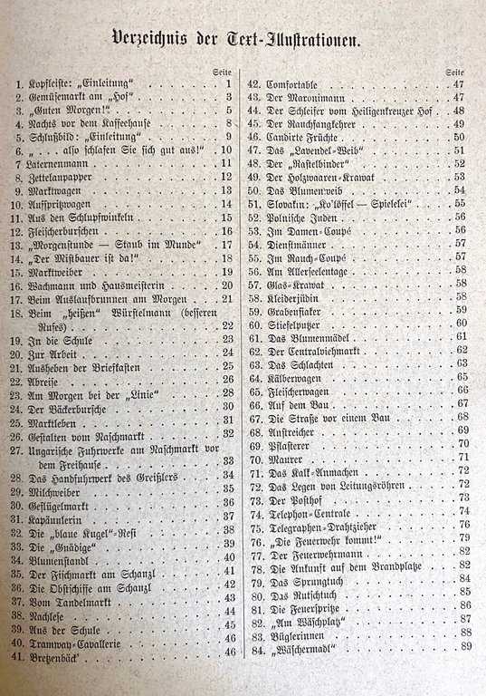 WIENERSTADT LEBENSBILDER AUS DER GEGENWART GESCHILDERT VON WIENER SCHRIFTSTELLERN | Immagine Gallery 9