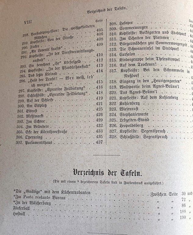WIENERSTADT LEBENSBILDER AUS DER GEGENWART GESCHILDERT VON WIENER SCHRIFTSTELLERN | Immagine Gallery 11