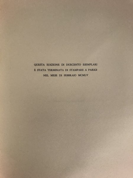 Carmina [- Carmi. Tradotti da Carlo Saggio].