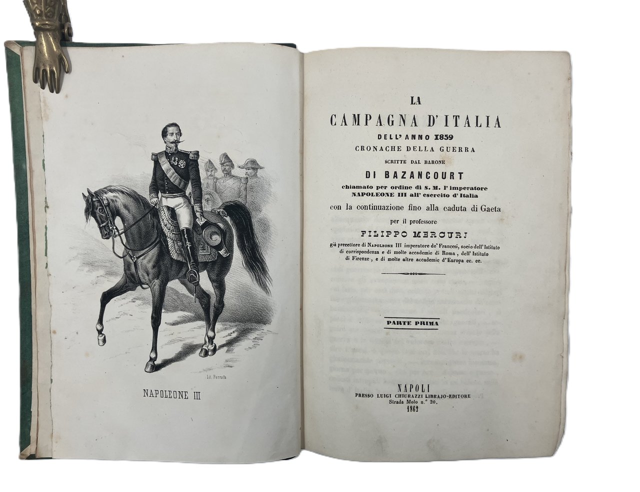 La Campagna d’Italia dell’anno 1859. Cronache della Guerra scritta dal … | Immagine principale