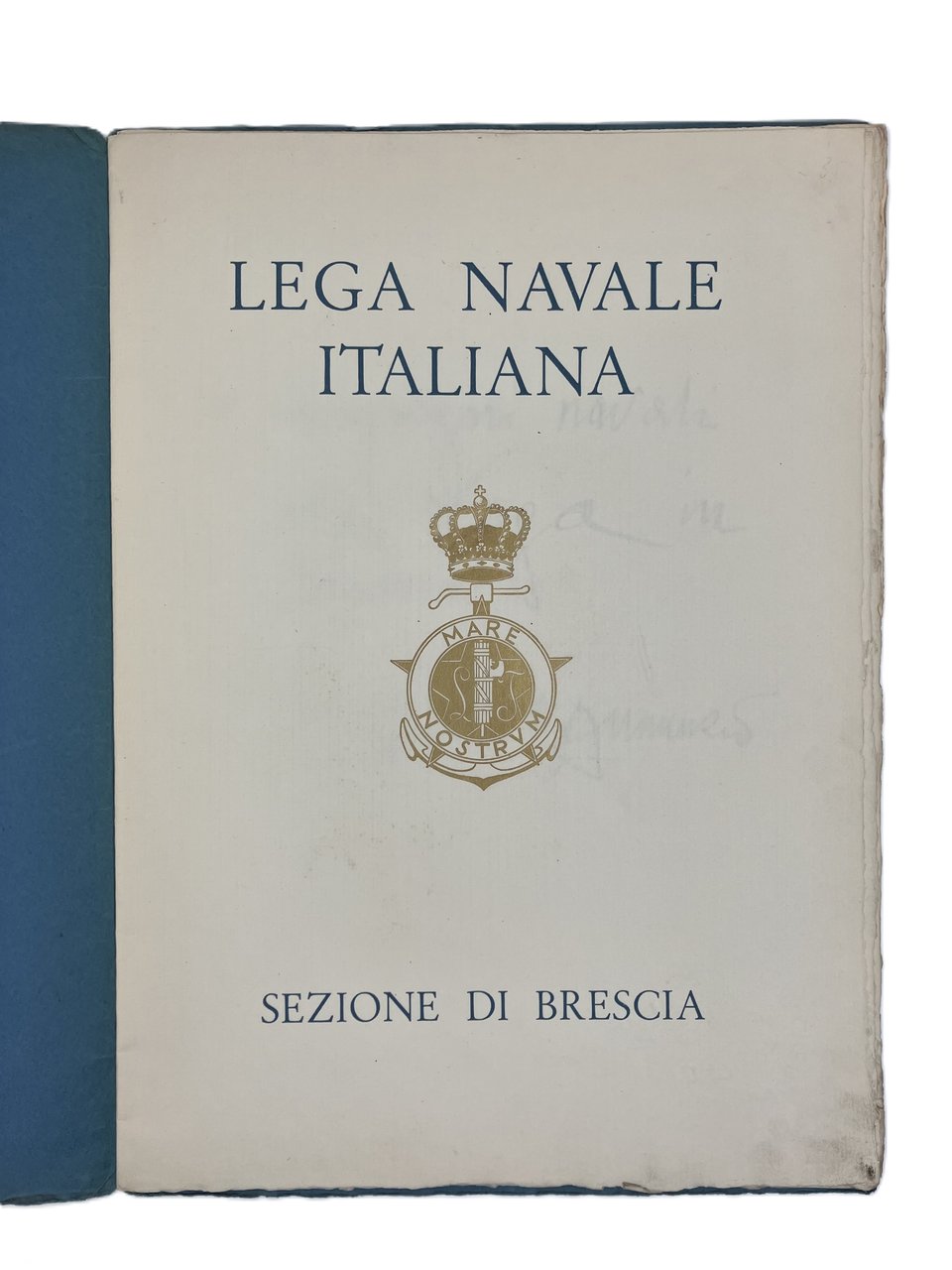 Lega Navale Italiana. Sezione di Brescia.