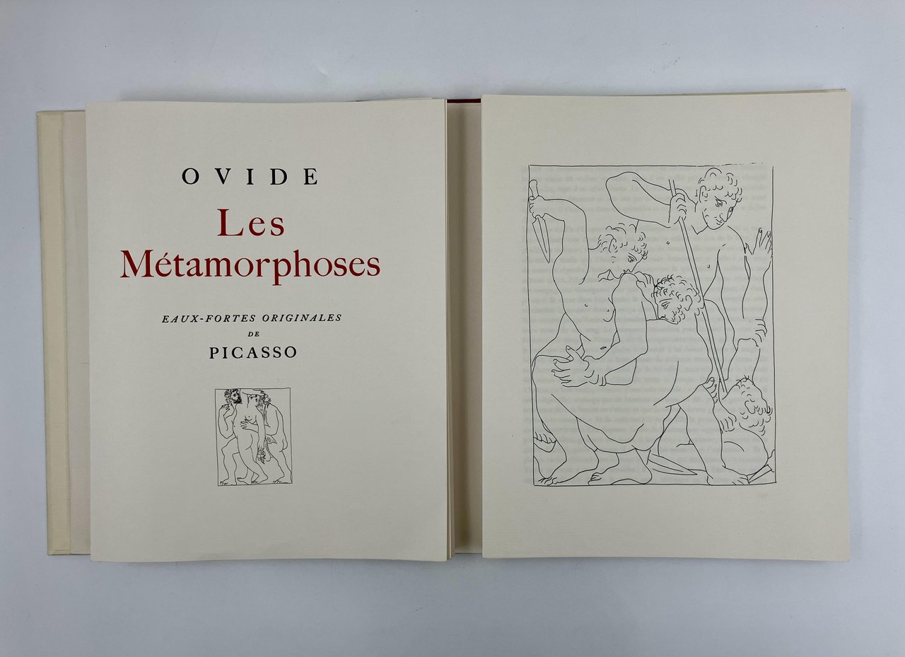 Les métamorphoses. Eaux-fortes originales de Picasso