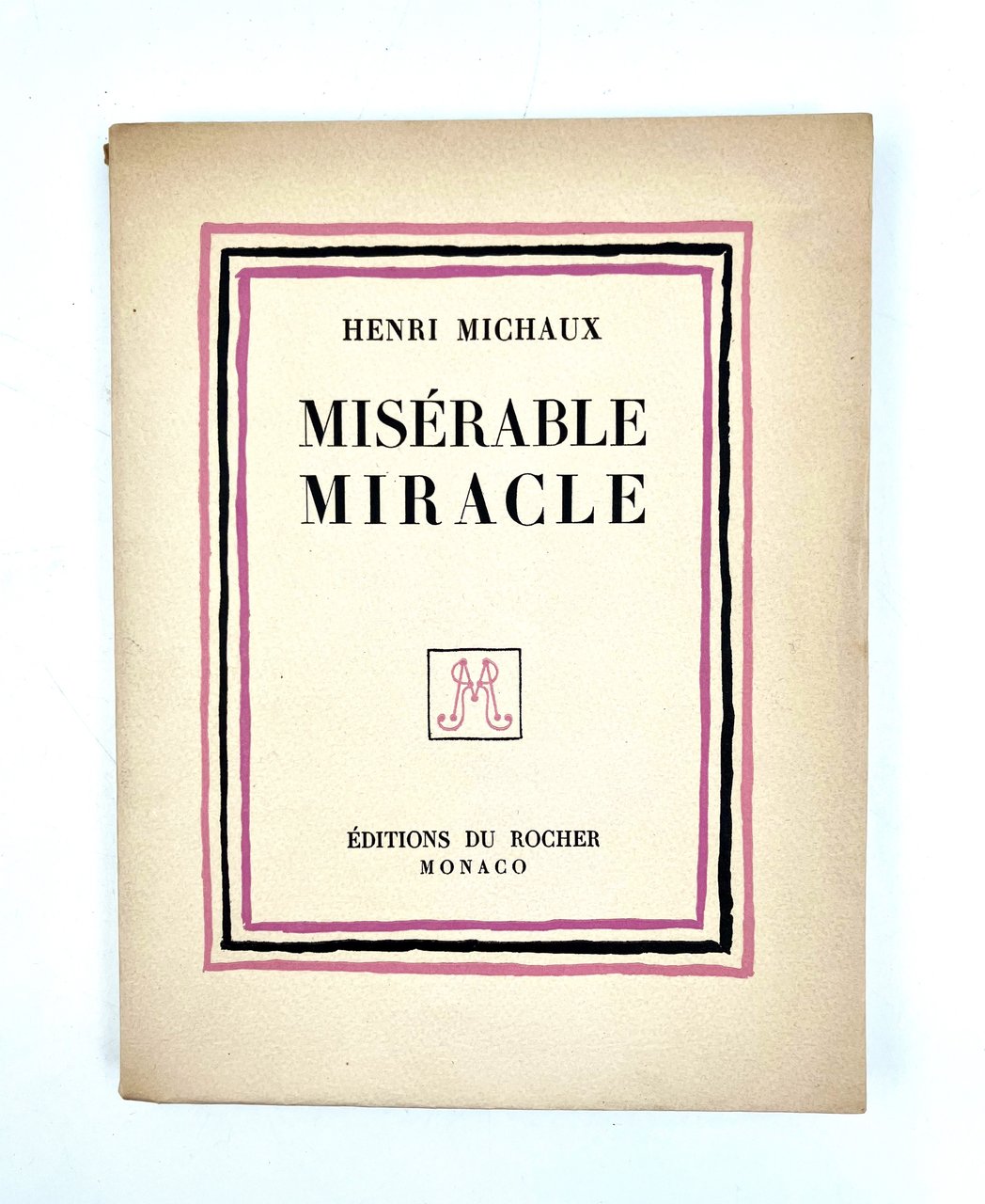 Misérable Miracle (La Mescaline). Avec 48 gravures hors texte de …