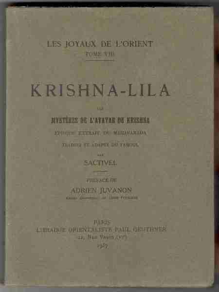 Krishna-Lila ou les mystères de l'avatar de Krishna. Episode extrait …
