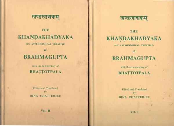 The Khandakhadyaka (An astronomical treatise) of Brahmagupta. With the commentary …