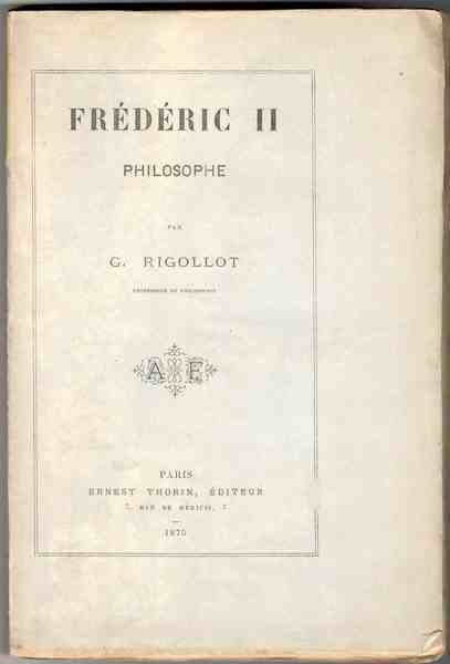 Frédéric II philosophe