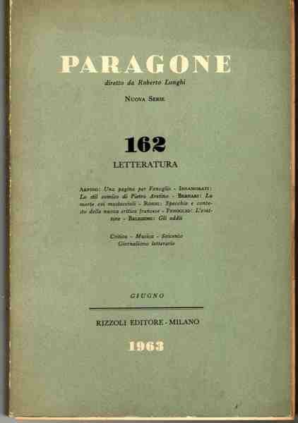 Paragone. Rivista di arte figurativa e letteratura. Nuova serie, 162
