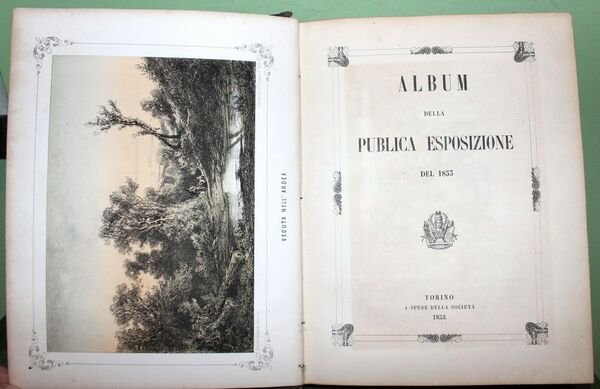 Album della pubblica esposizione del 1853 e 1854