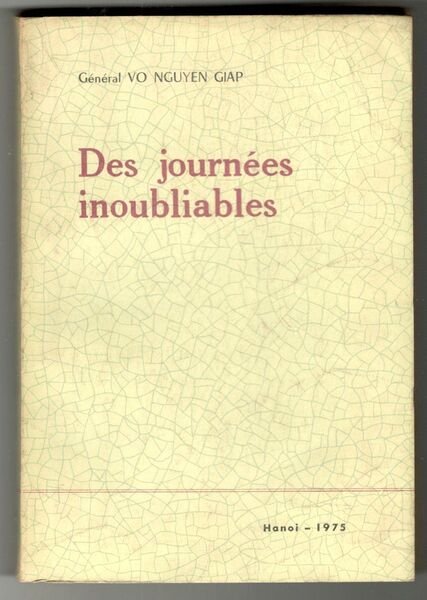 Des journées inoubliables