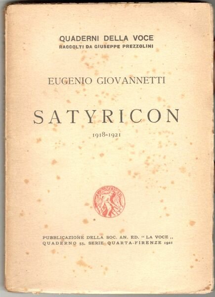 Satyricon (1918-1921)