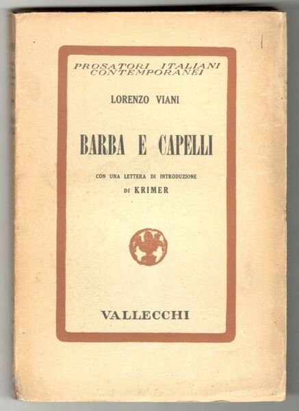 Barba e capelli. Con una lettera di introduzione di Krimer | Immagine principale