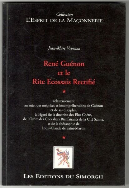 René Guénon et le Rite Ecossais Rectifié