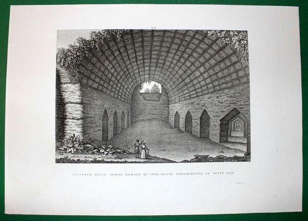 CONSERVA DELLE TERME ROMANE DI TITO