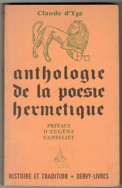 Anthologie de la poesie hermetique. Préface de Eugène Canseliet. Édition … | Immagine principale